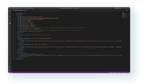 Run the MSSQL configuration file