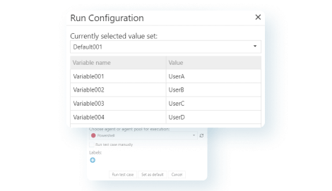 Use aqua test case variables (1)